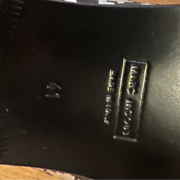 Marc jacobs hounds tooth metallic oxfords size 41 never worn ✨ - Picture 4 of 5